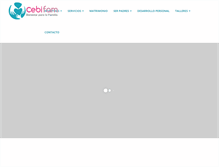 Tablet Screenshot of cebifam.com